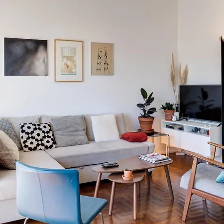 דירה Sol Ao Rato - Sunny And Spacious